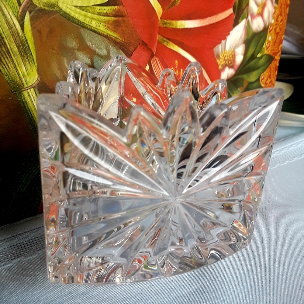 Vintage Mikasa Candle Holder Fire Blossom Germany